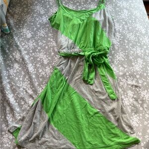 Aeropostale Green and Gray Top